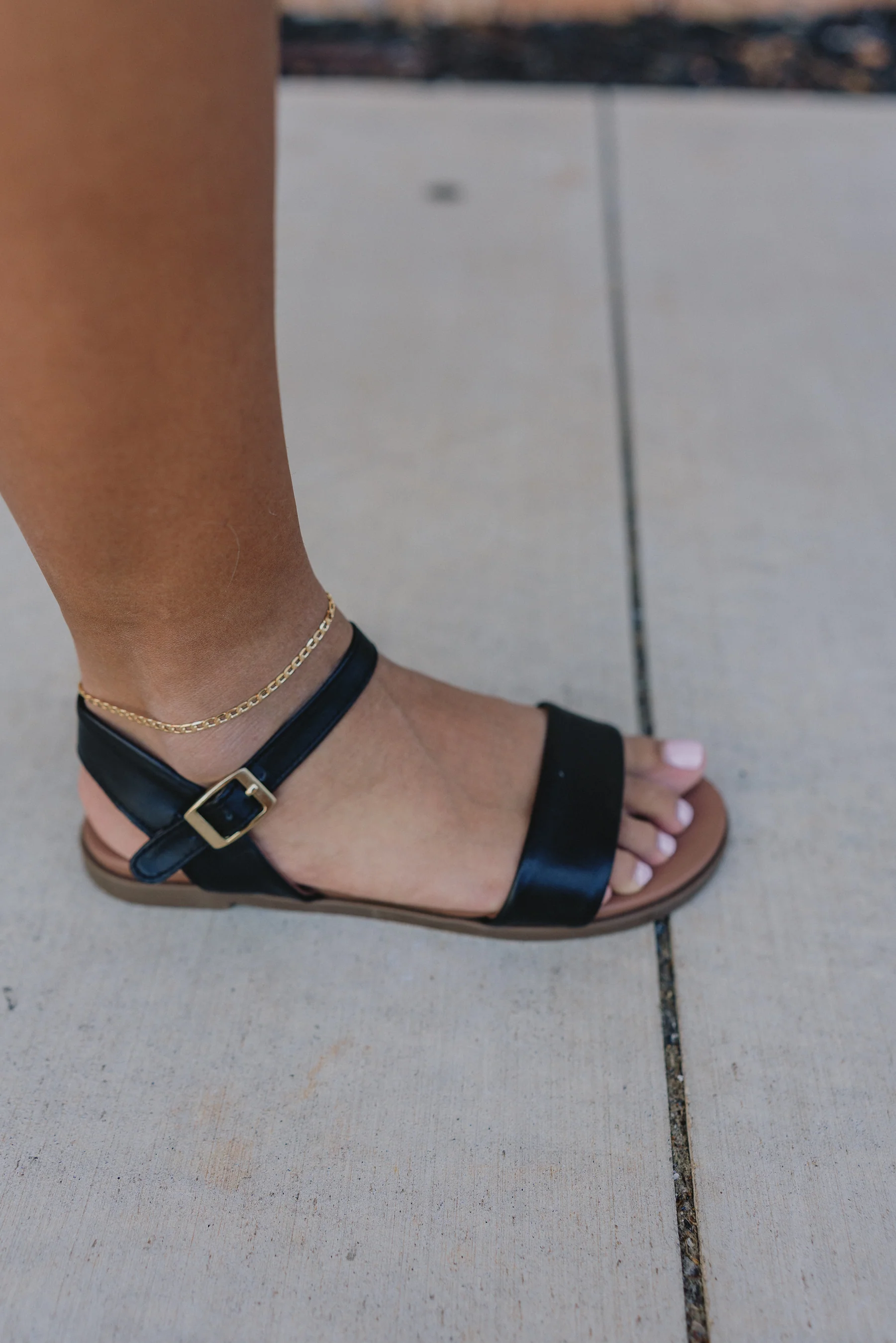 Laila Gold Chain Anklet