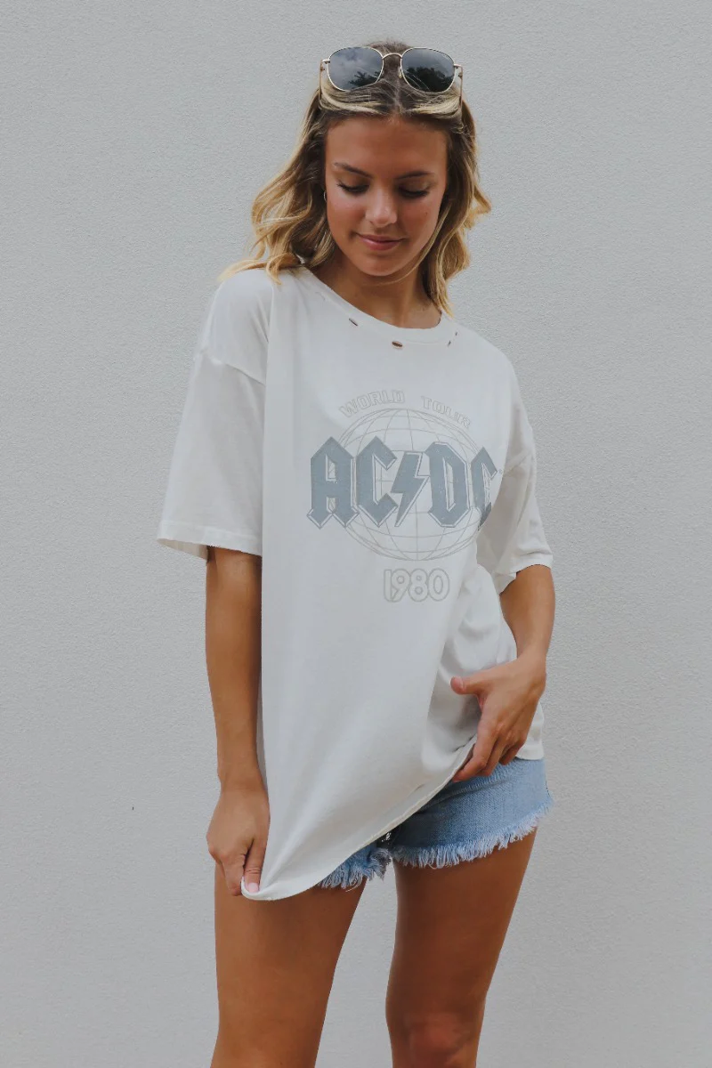 AC/DC: World Tour 1980 Graphic Tee