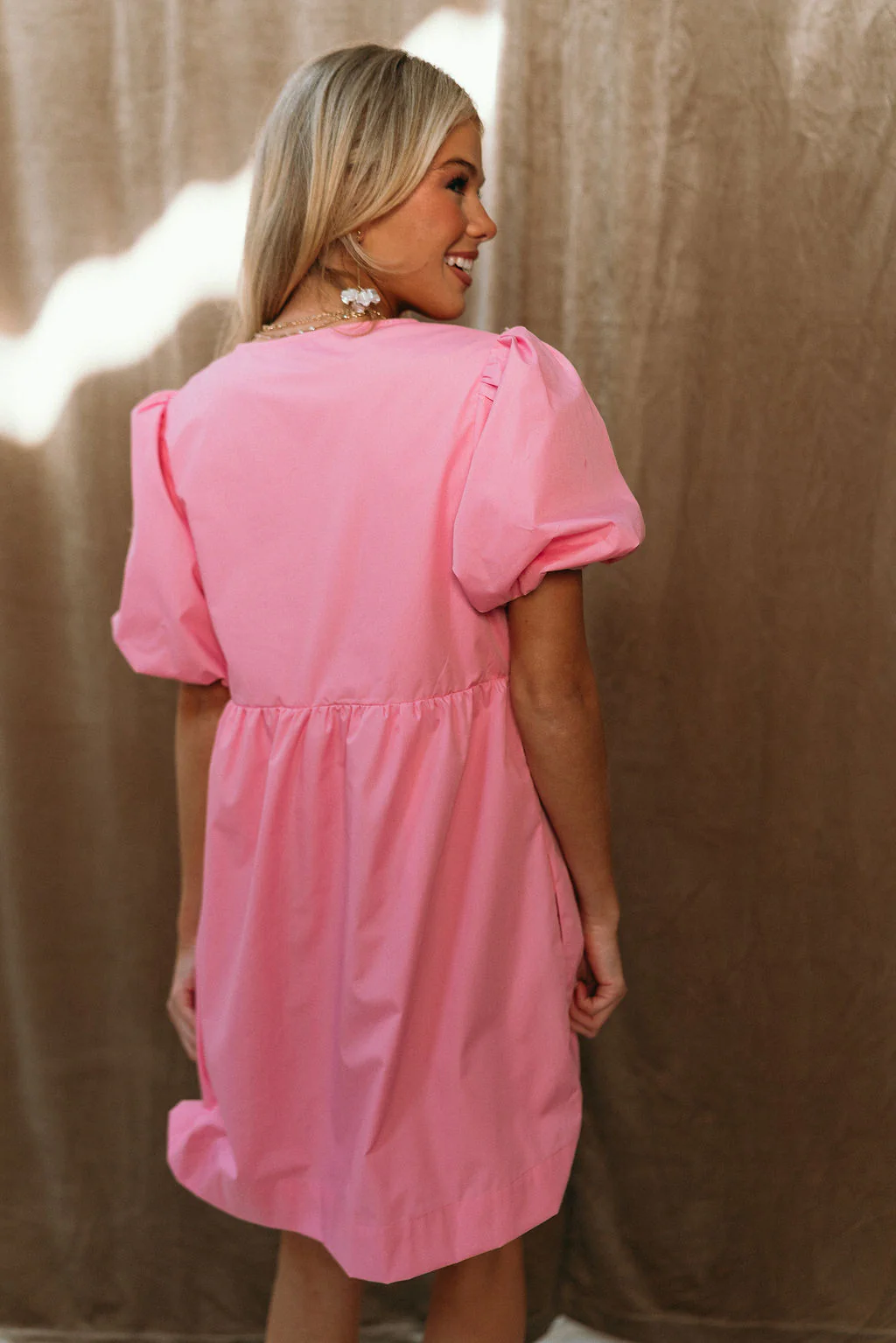 Adalyn Candy Pink Bows Mini Dress - Image 10