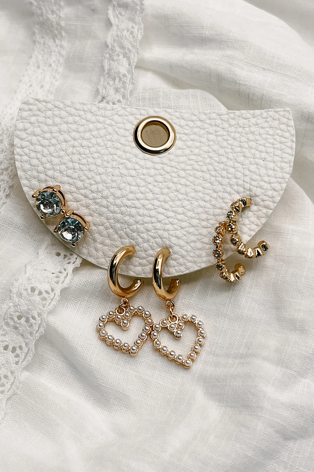 Alexa Gold Hoop Set