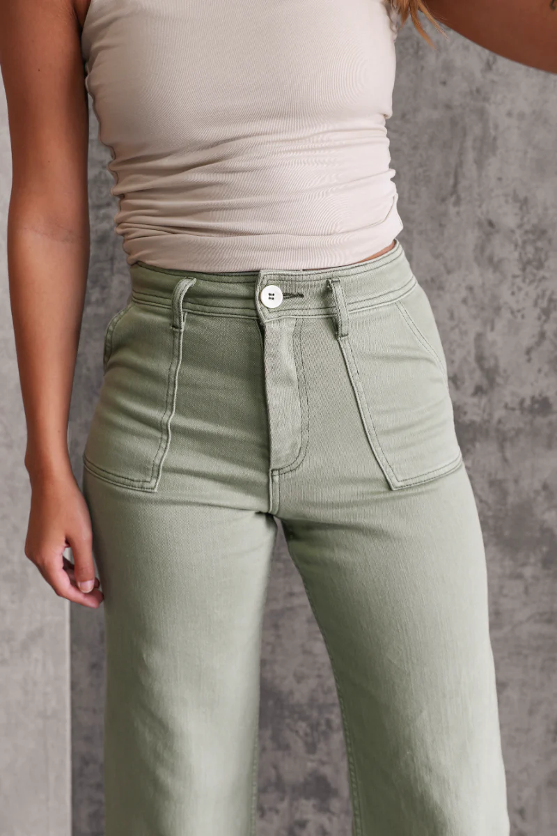 Alexa Sage High-Waisted Wide Leg Pants - Image 4