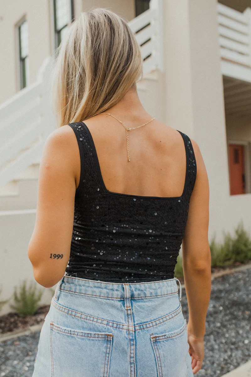 All About You Sequin Bodysuit - Image 5
