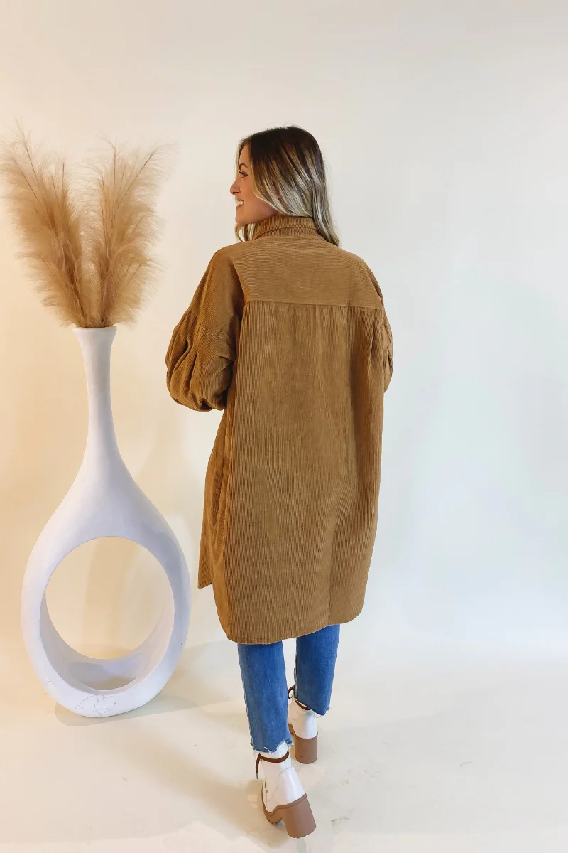 All About You Corduroy Shacket - Image 4