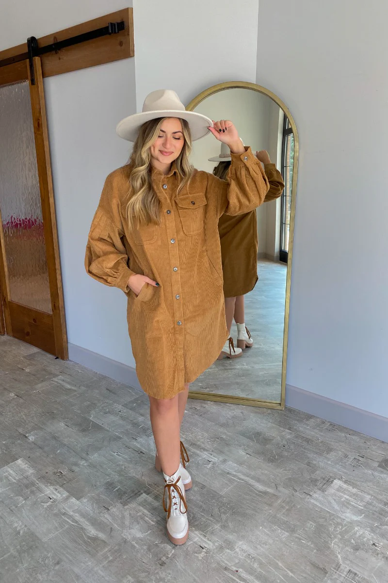 All About You Corduroy Shacket - Image 6