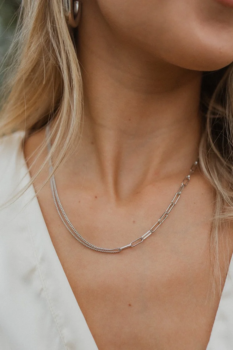 All My Love Necklace in Silver