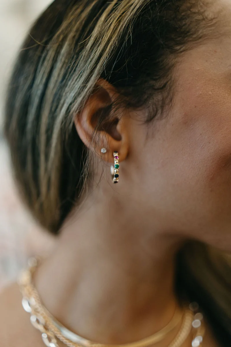 All The Vibes Multi Hoops