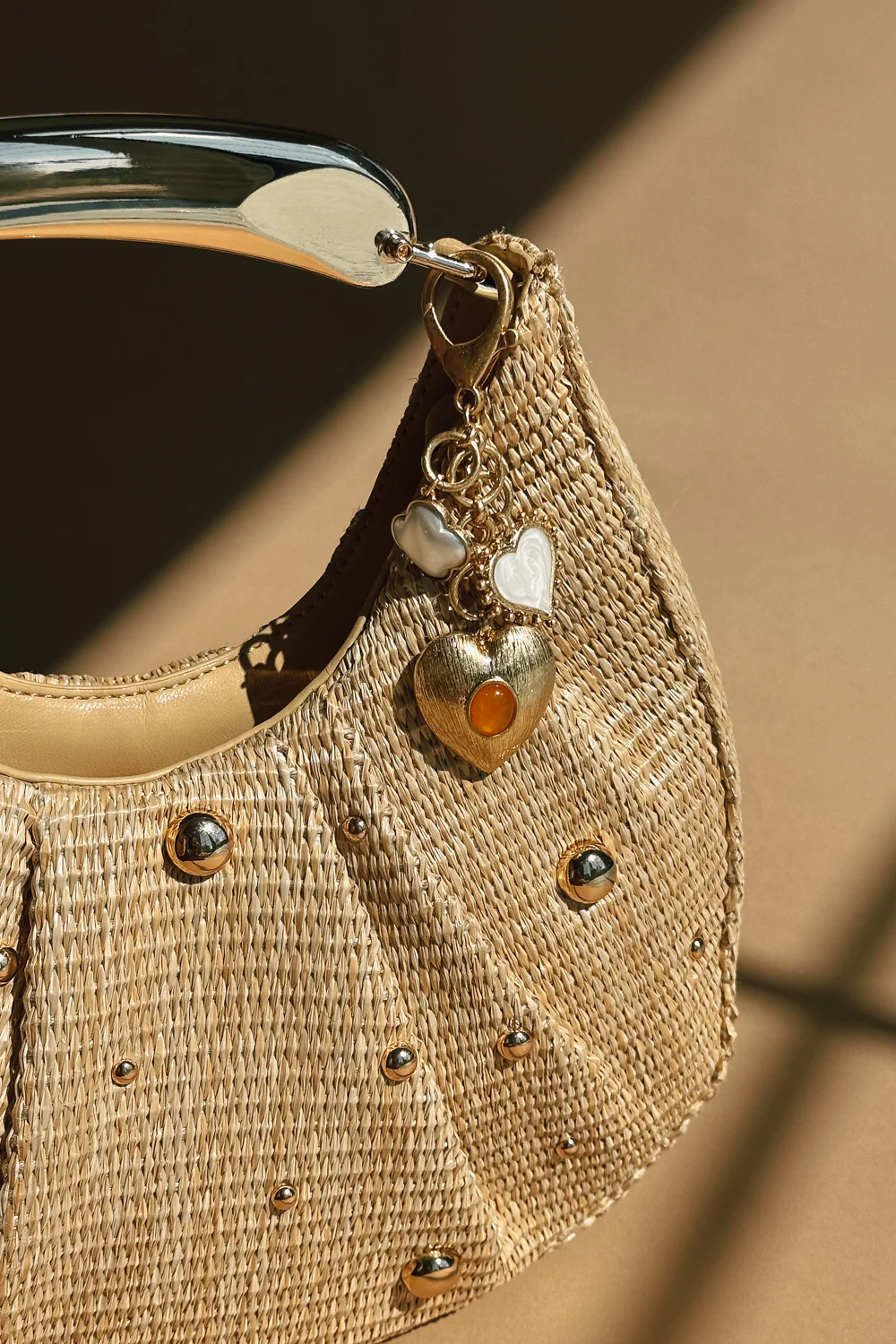 Amber Sunset Bag Charm - Image 3