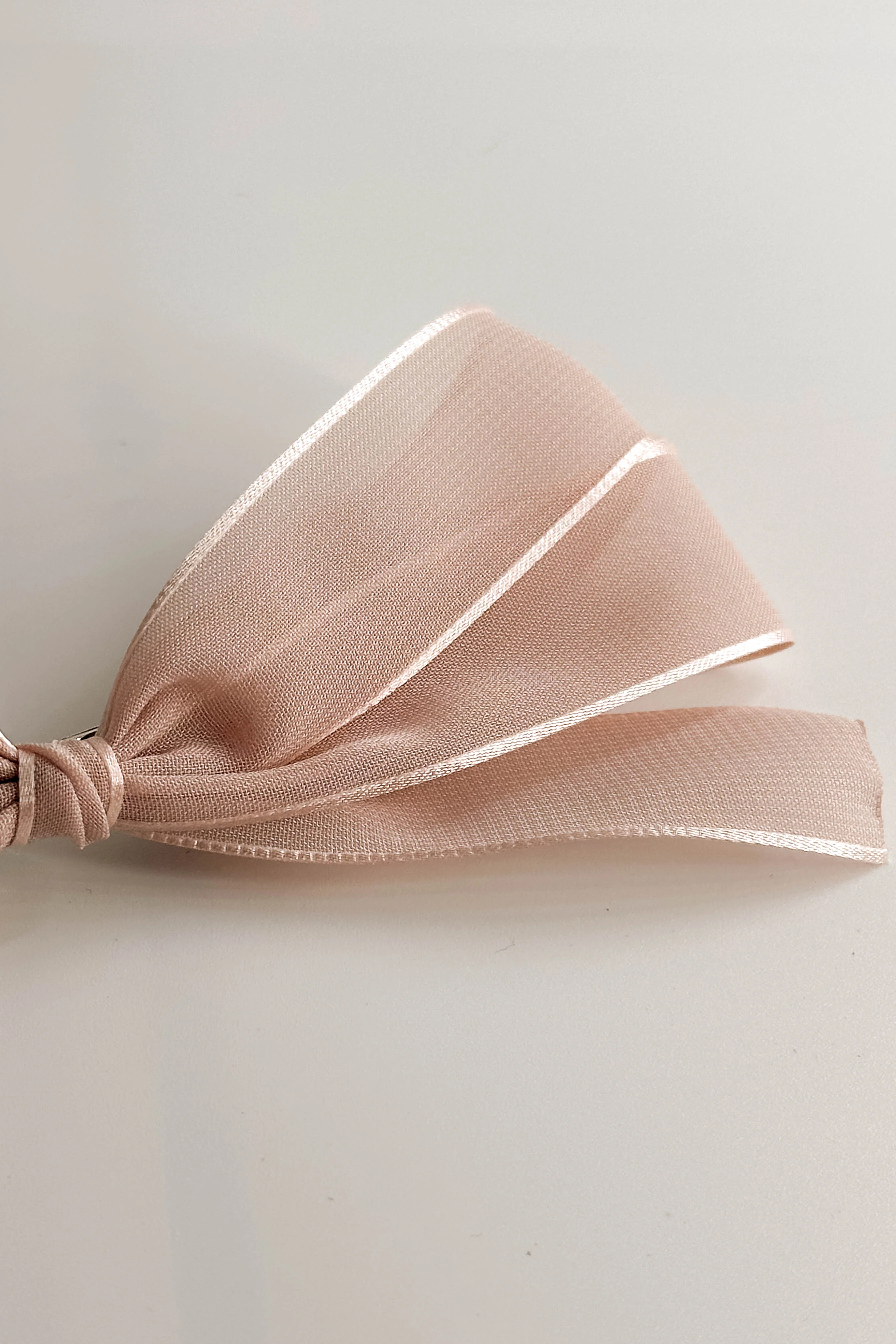 Amelia Sheer Hair Bow Barrette - Image 10
