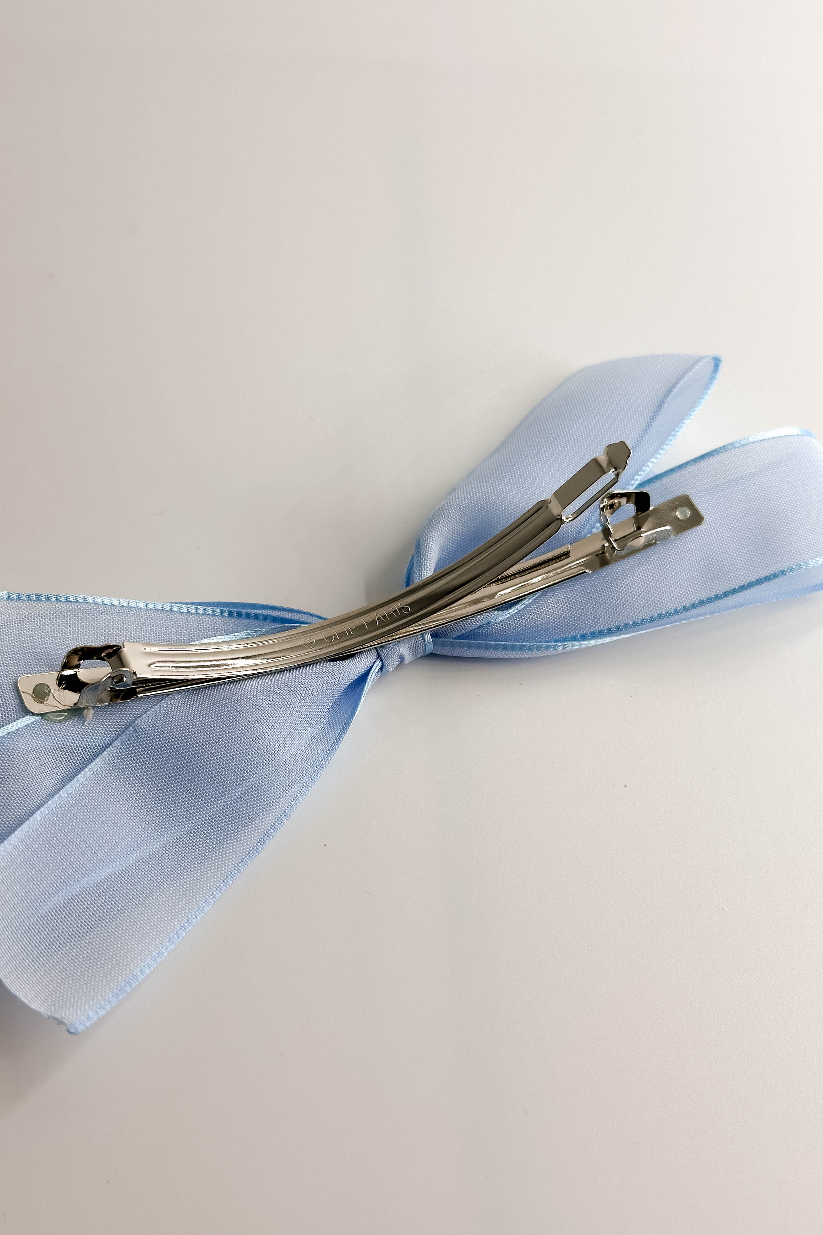 Amelia Sheer Hair Bow Barrette - Image 4