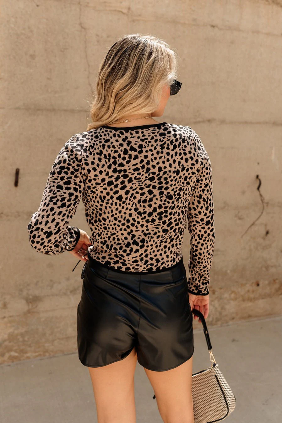 Analise Cheetah Print Sweater Set - Image 7