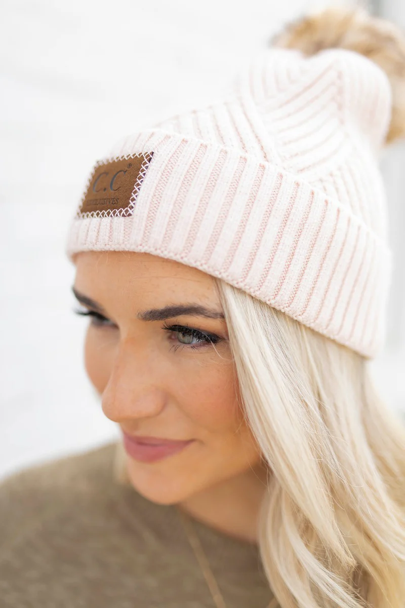 Anchorage Beanie in Beige - Image 3