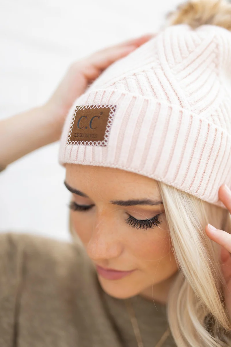 Anchorage Beanie in Beige - Image 4