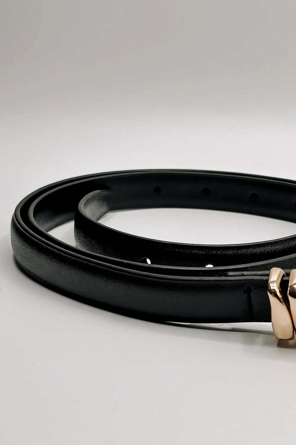 Angelina Skinny Leather Belt - Image 7