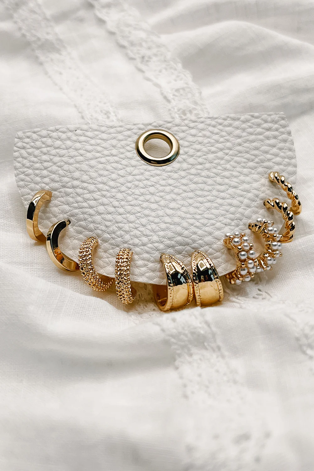 Annie Gold Earring Set