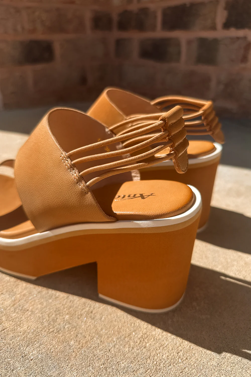 Antelope Jax High Heel Platform Slingback Sandals - Image 3