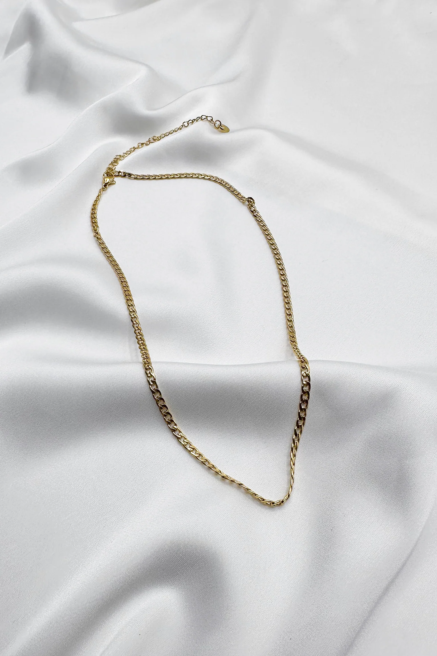 Aria Gold Chain Link Necklace