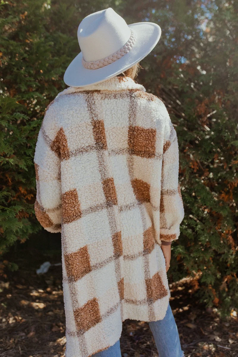 Aspen Longline Teddy Shacket - Image 5