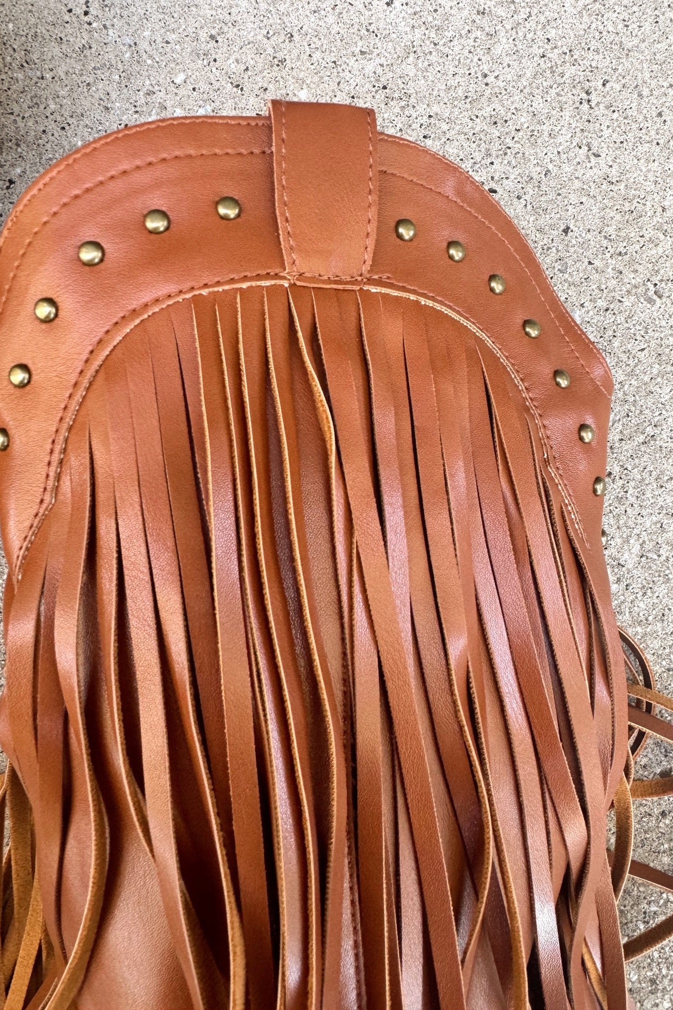 Aubrey Brown Fringe Western Tall Boot - Image 7