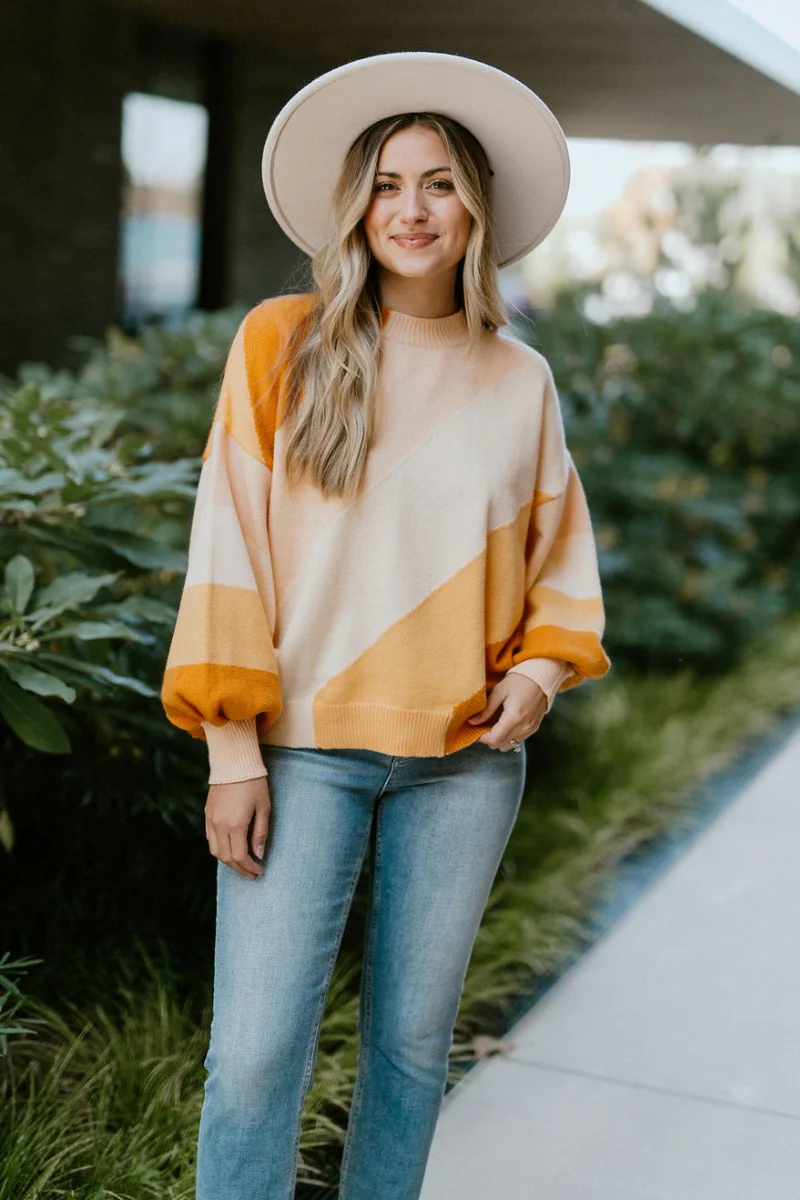Autumn Skies Sweater