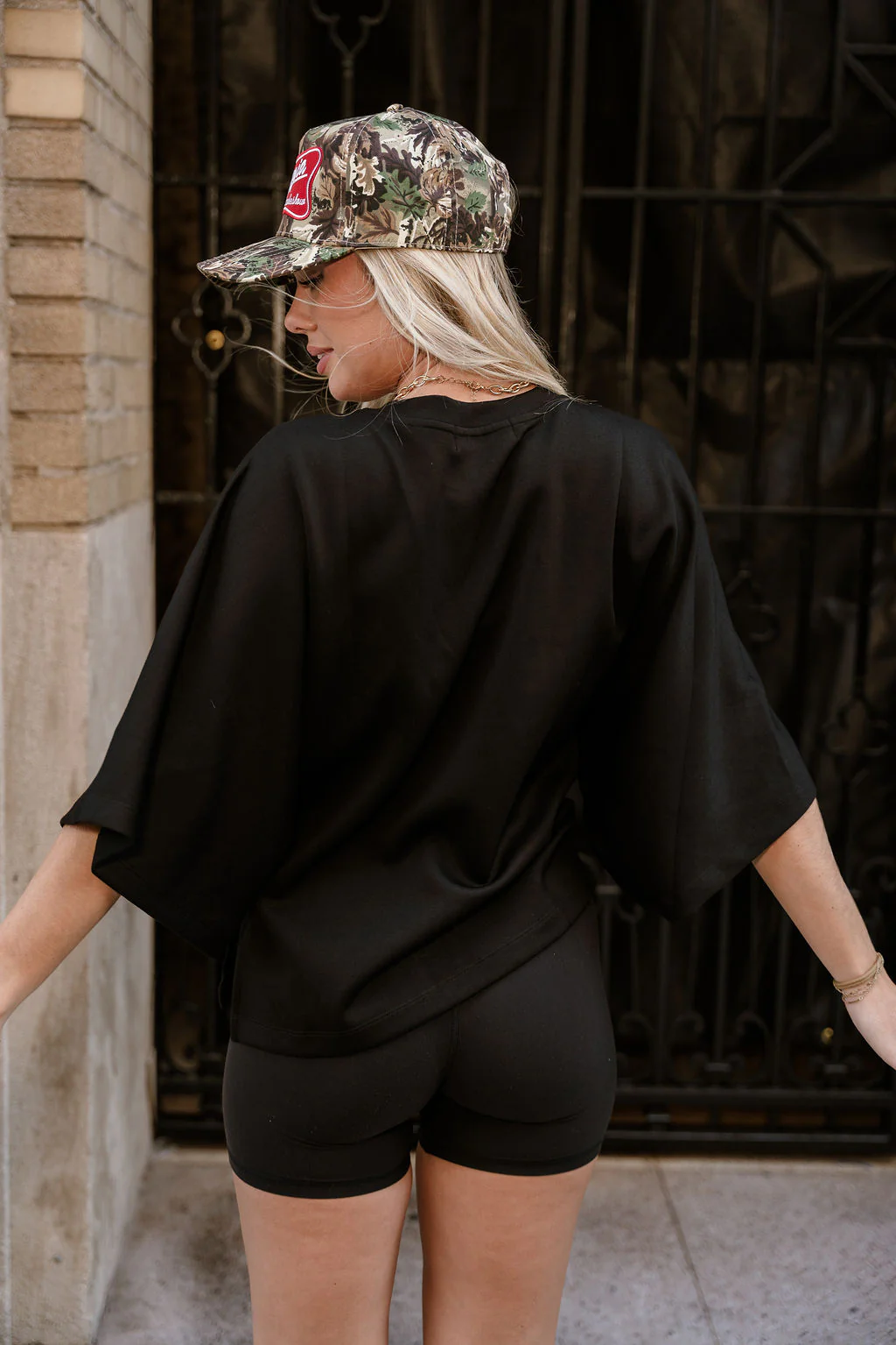 Aviana Black Short Sleeve Top - Image 6
