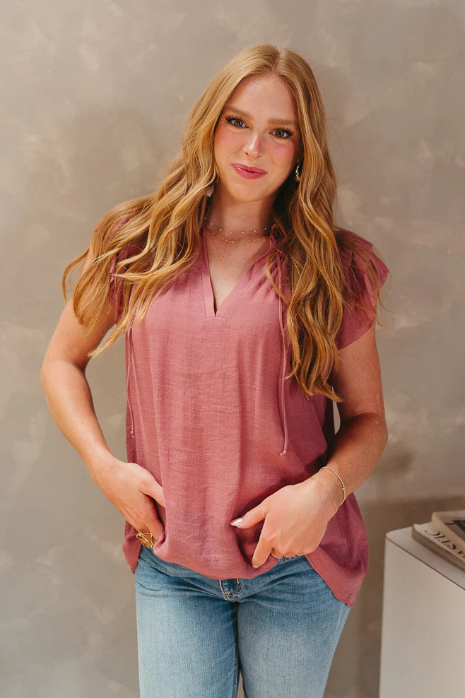 Azalea Ruffle Top - Image 2