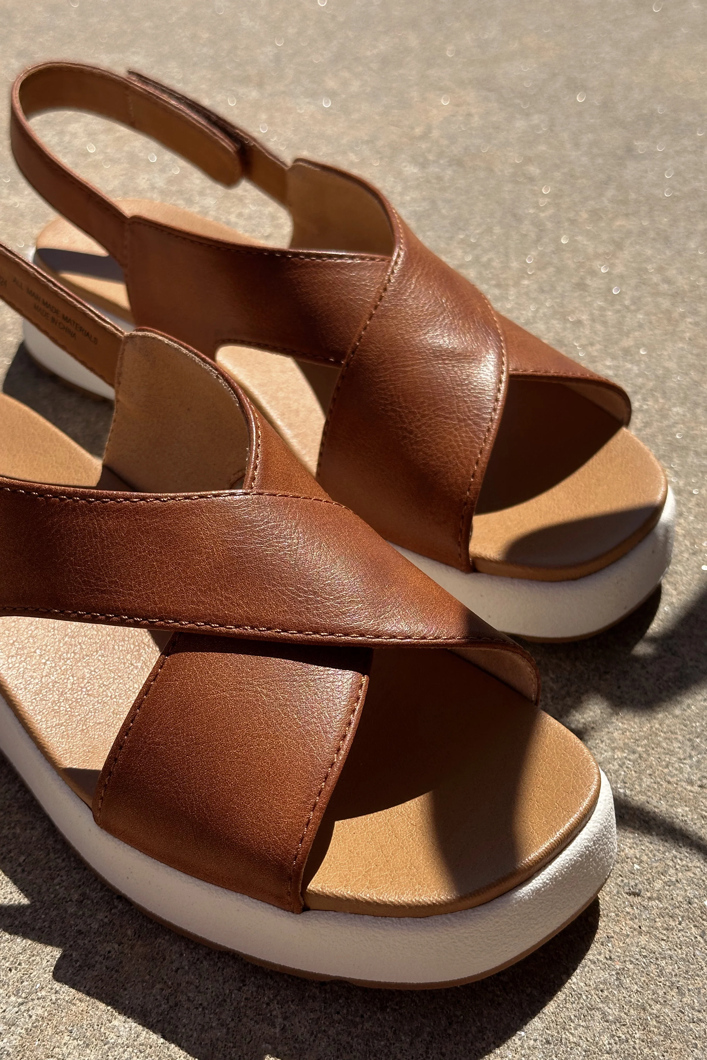 B.O.C. Born Concept Mattie Dark Tan Sandal - Image 2