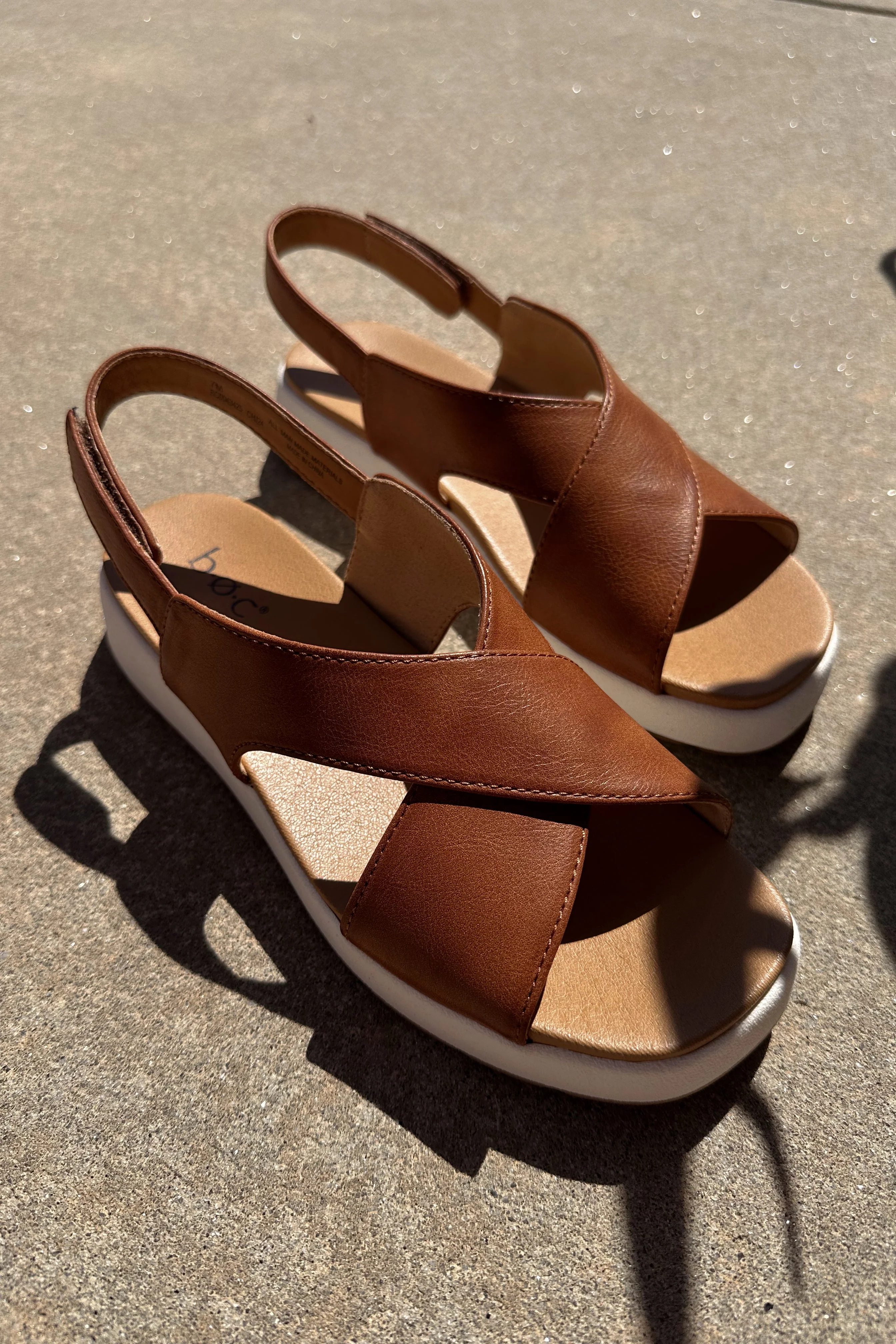B.O.C. Born Concept Mattie Dark Tan Sandal - Image 6