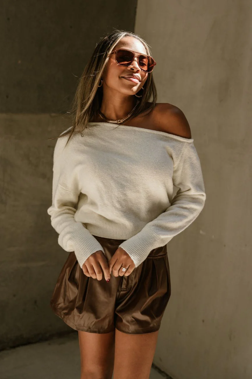 Baylor Off-The-Shoulder Sweater - Image 3