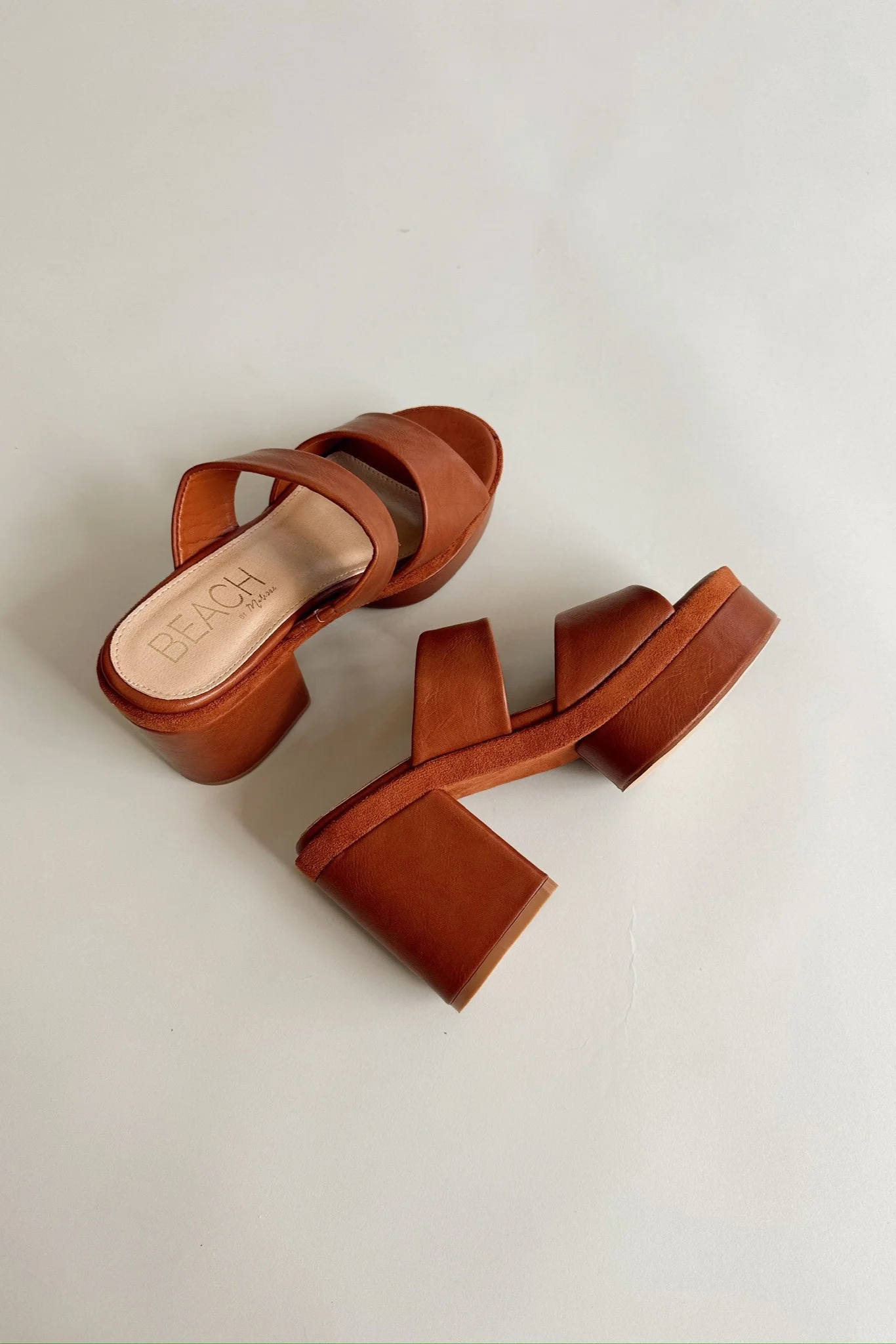 Beach by Matisse Graham Cognac Platform Sandal - Image 2