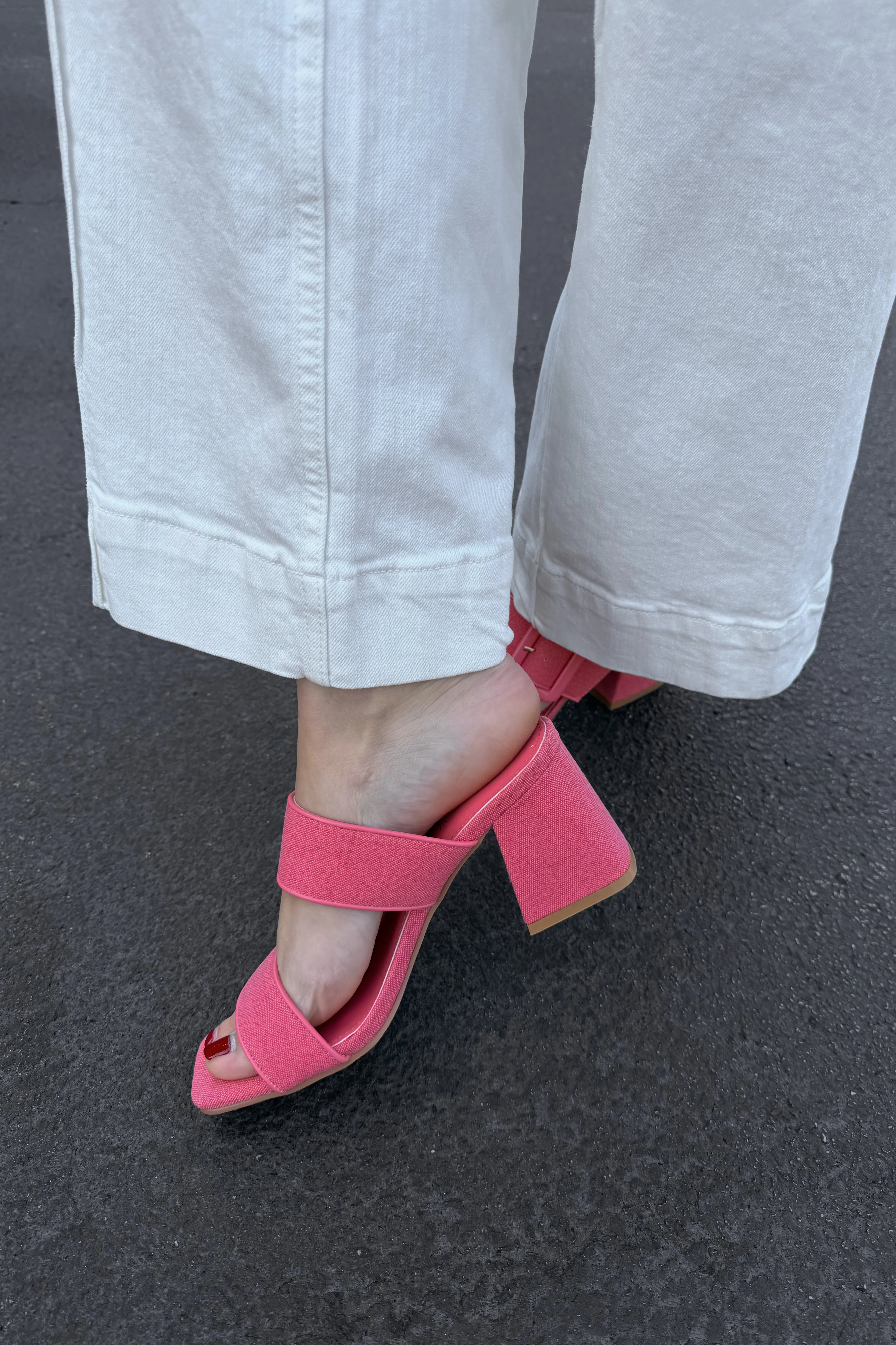 Beach by Matisse Lucy Coral Heeled Sandal - Image 5