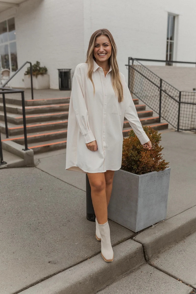 Beautiful Soul Button-Up Dress - Image 2
