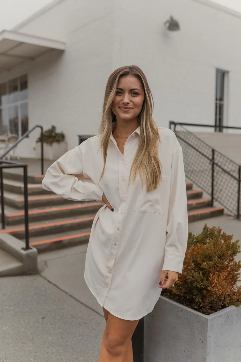 Beautiful Soul Button-Up Dress - Image 3