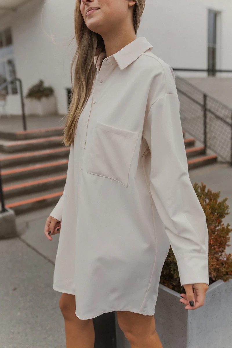Beautiful Soul Button-Up Dress - Image 5
