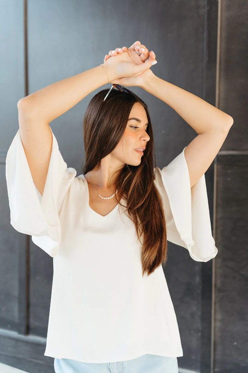 Better Days Top in Ivory - Image 3