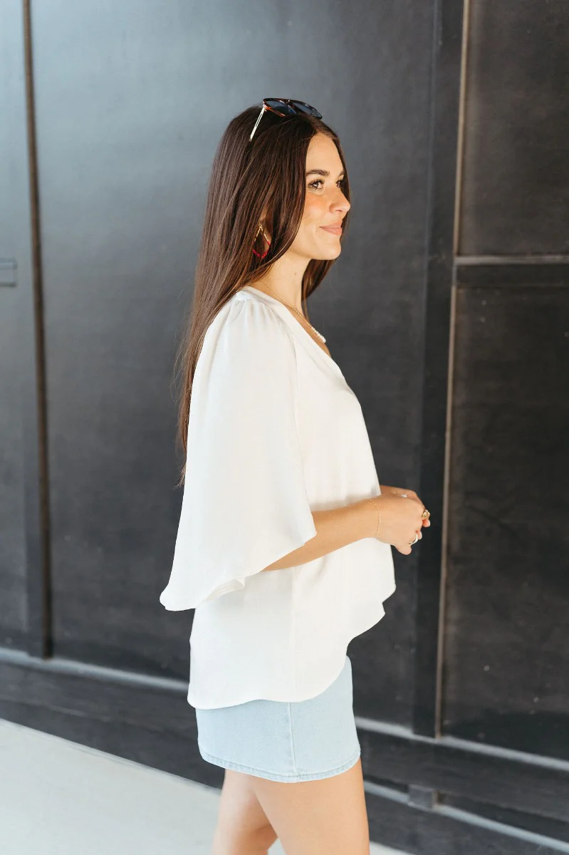 Better Days Top in Ivory - Image 4