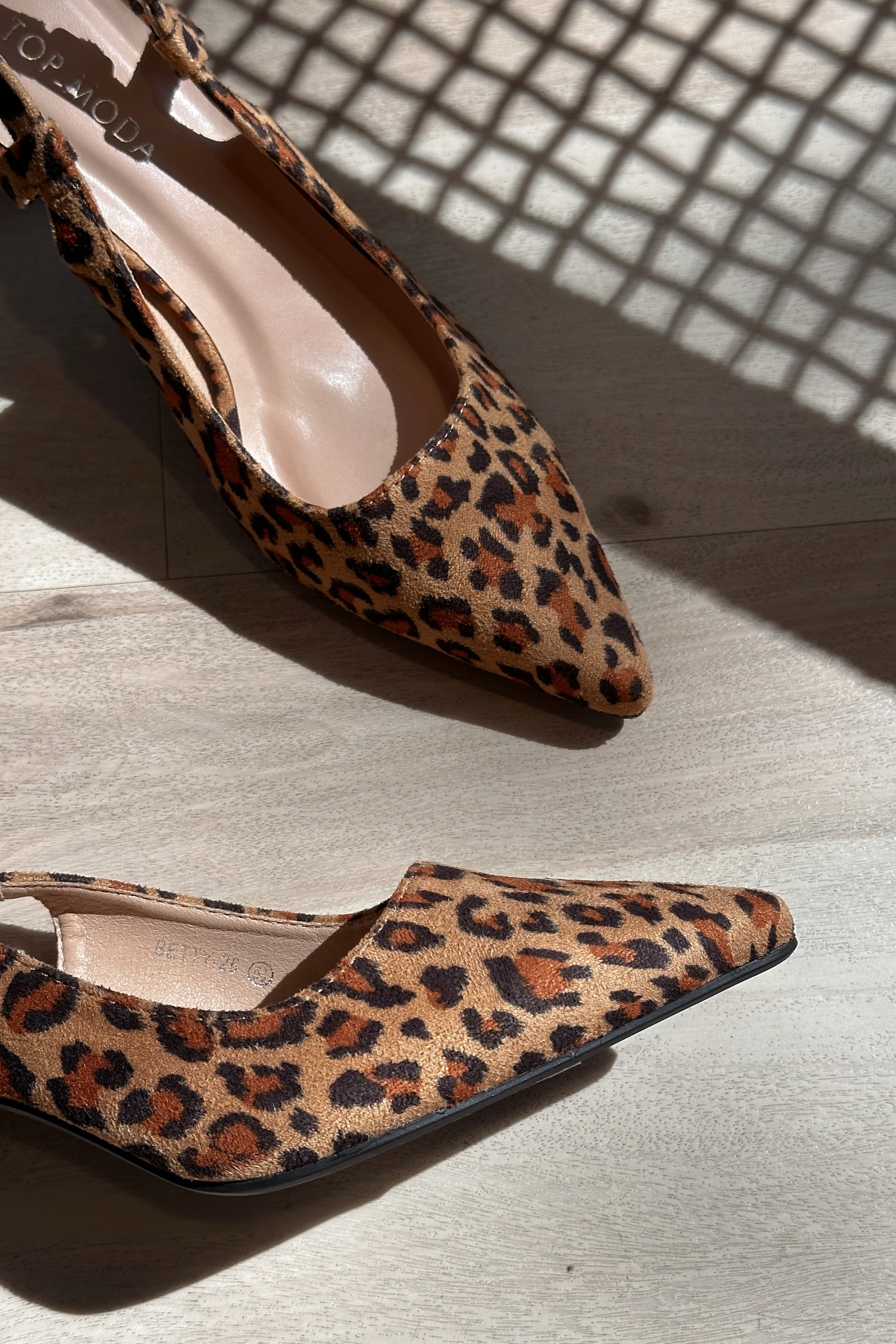 Betty Leopard Kitten Heels - Image 5