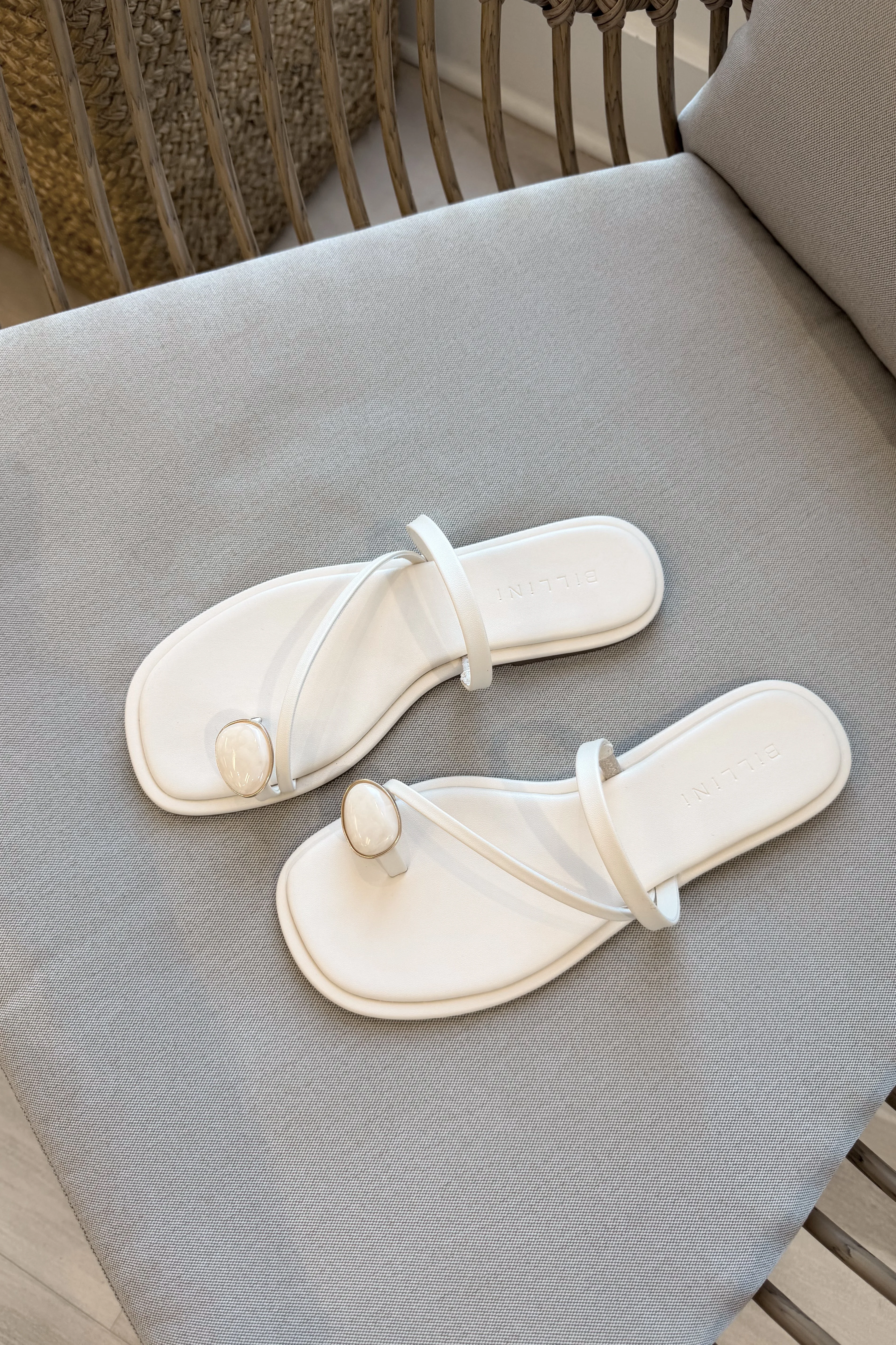 Billini Orvell Bone Thong Ring Sandal - Image 3