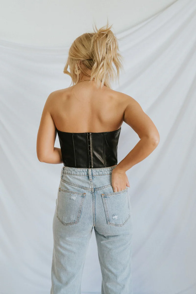 Live Fast Top in Black - Image 4