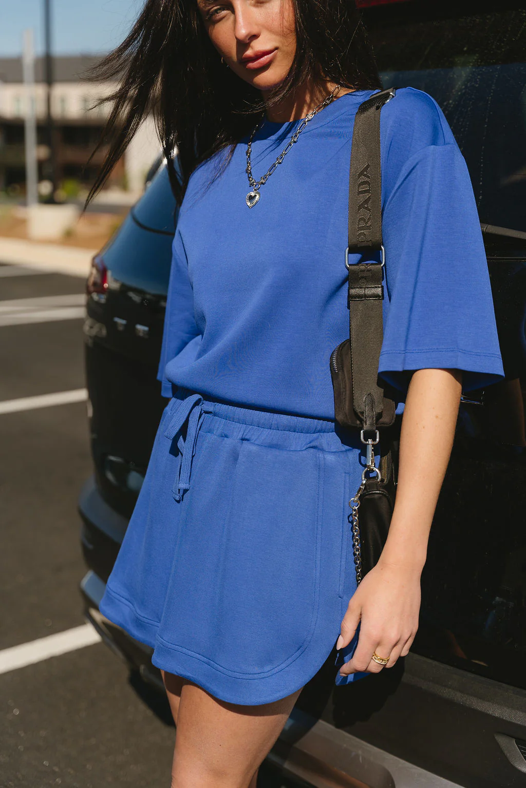 Blair Cobalt Blue Butter Soft Skort - Image 5
