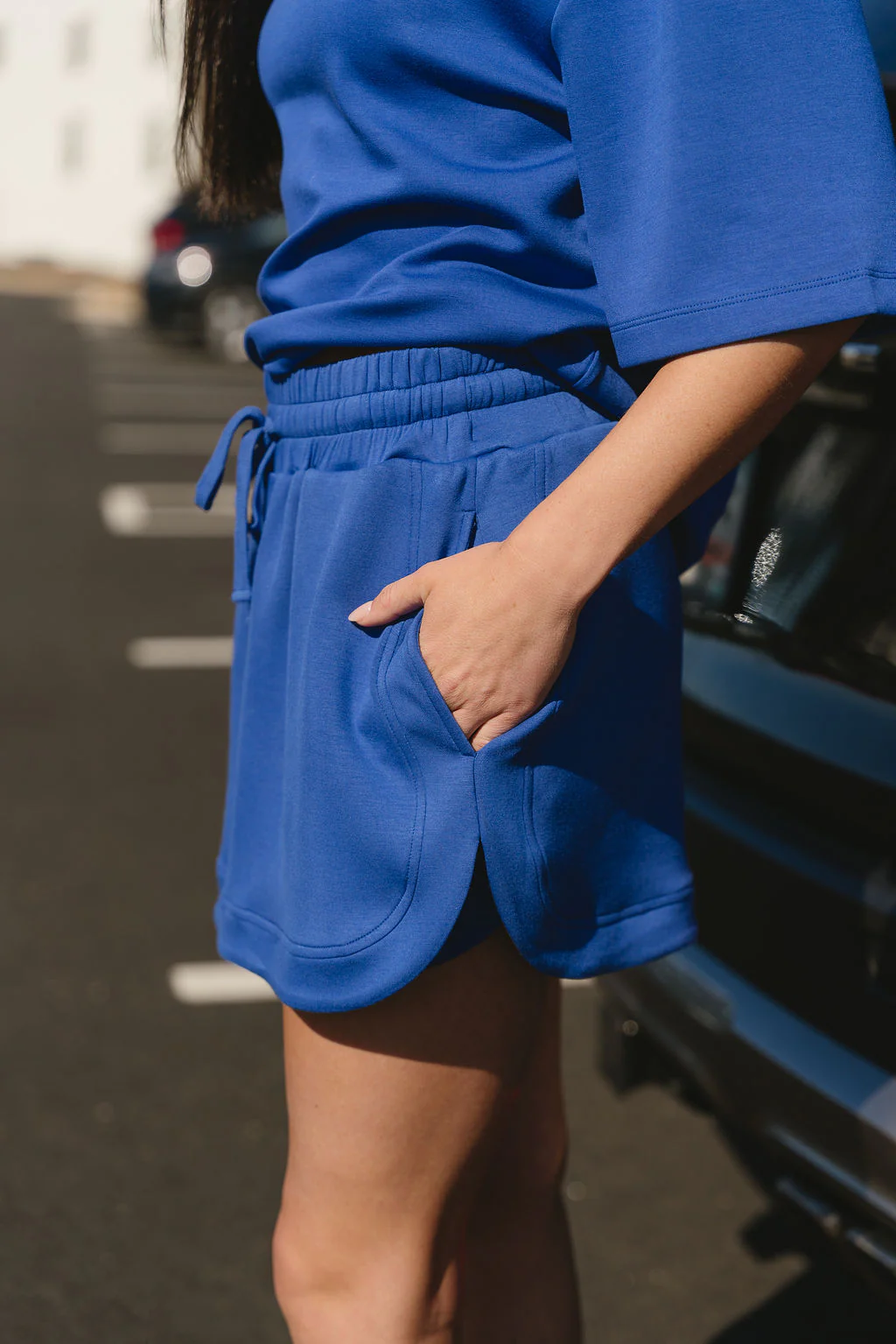 Blair Cobalt Blue Butter Soft Skort - Image 6