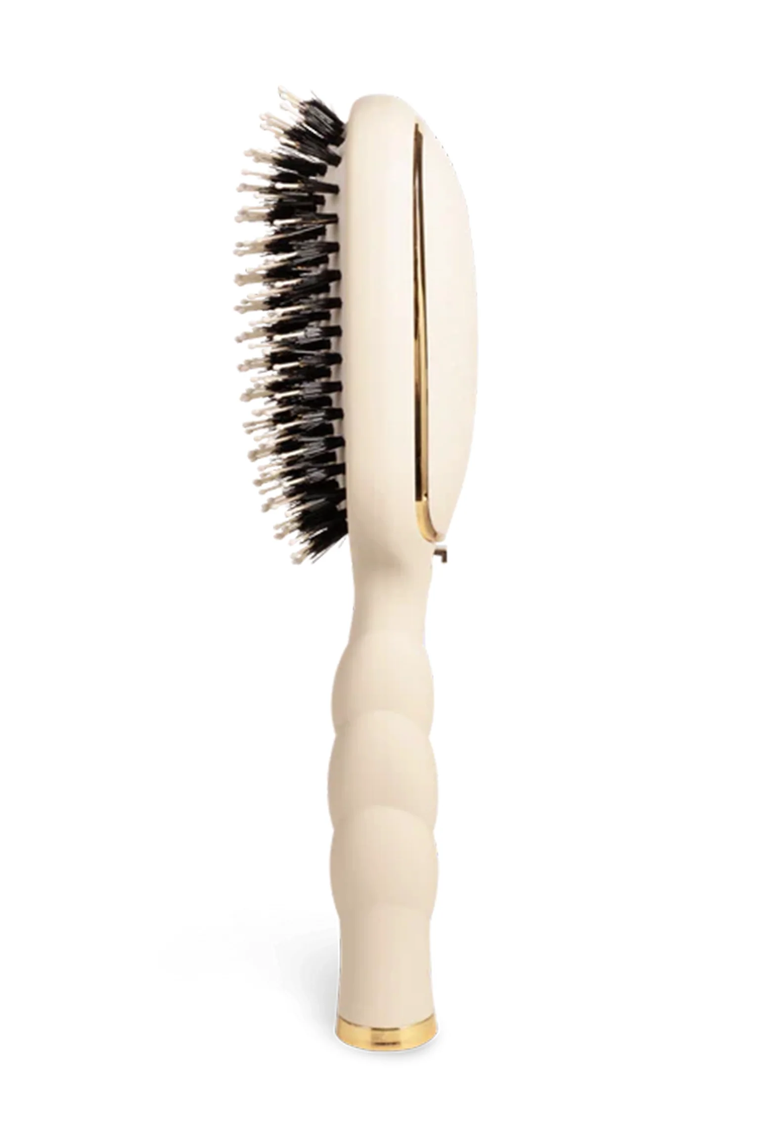 Boar Bristle Hair Brush in Tan - Image 2
