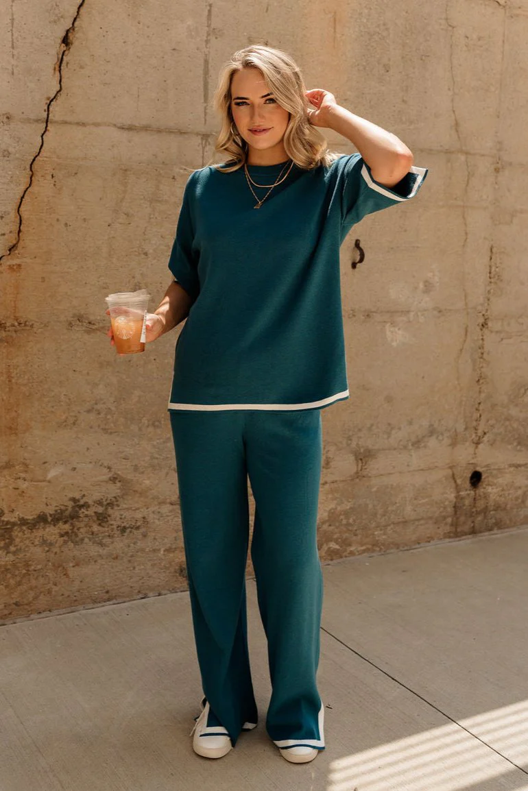 BRANDY TEAL TOP - Image 2