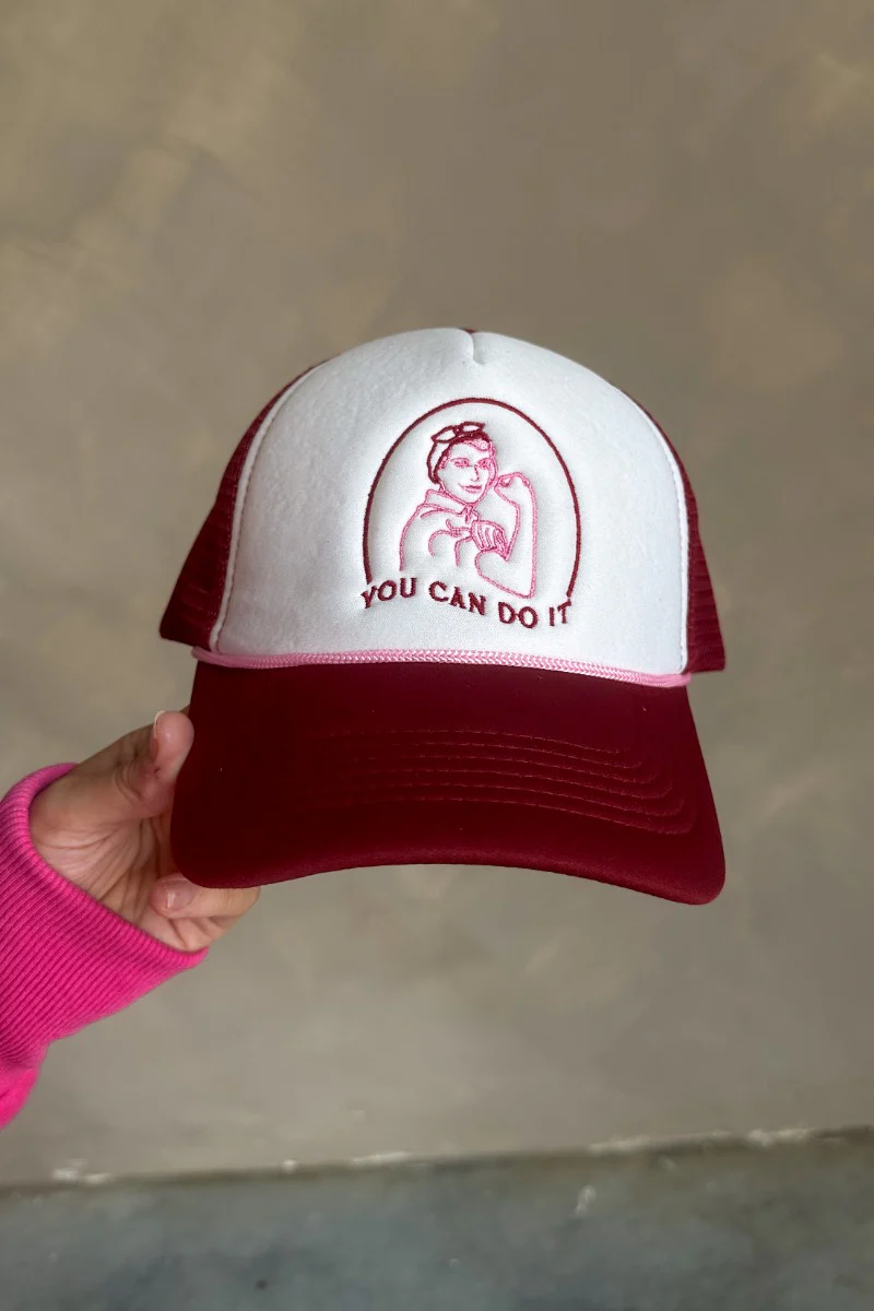 You Can Do It Trucker Hat - Image 5