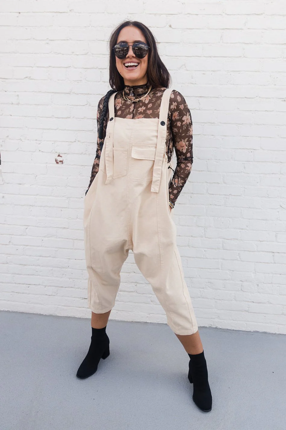Bridget Denim Overall Jumpsuit - Image 10