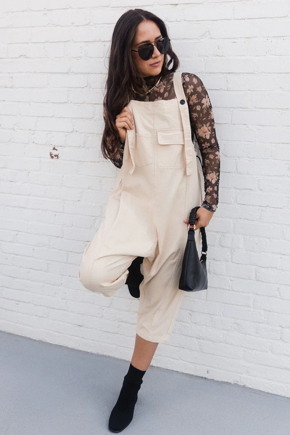 Bridget Denim Overall Jumpsuit - Image 9