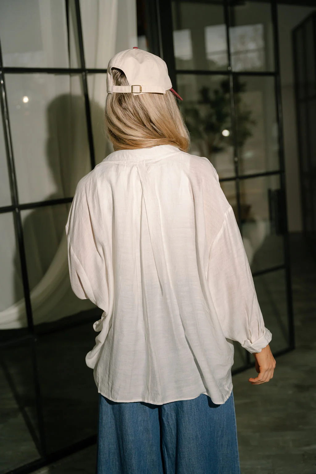 Bronwen Ivory Button-Up Top - Image 5
