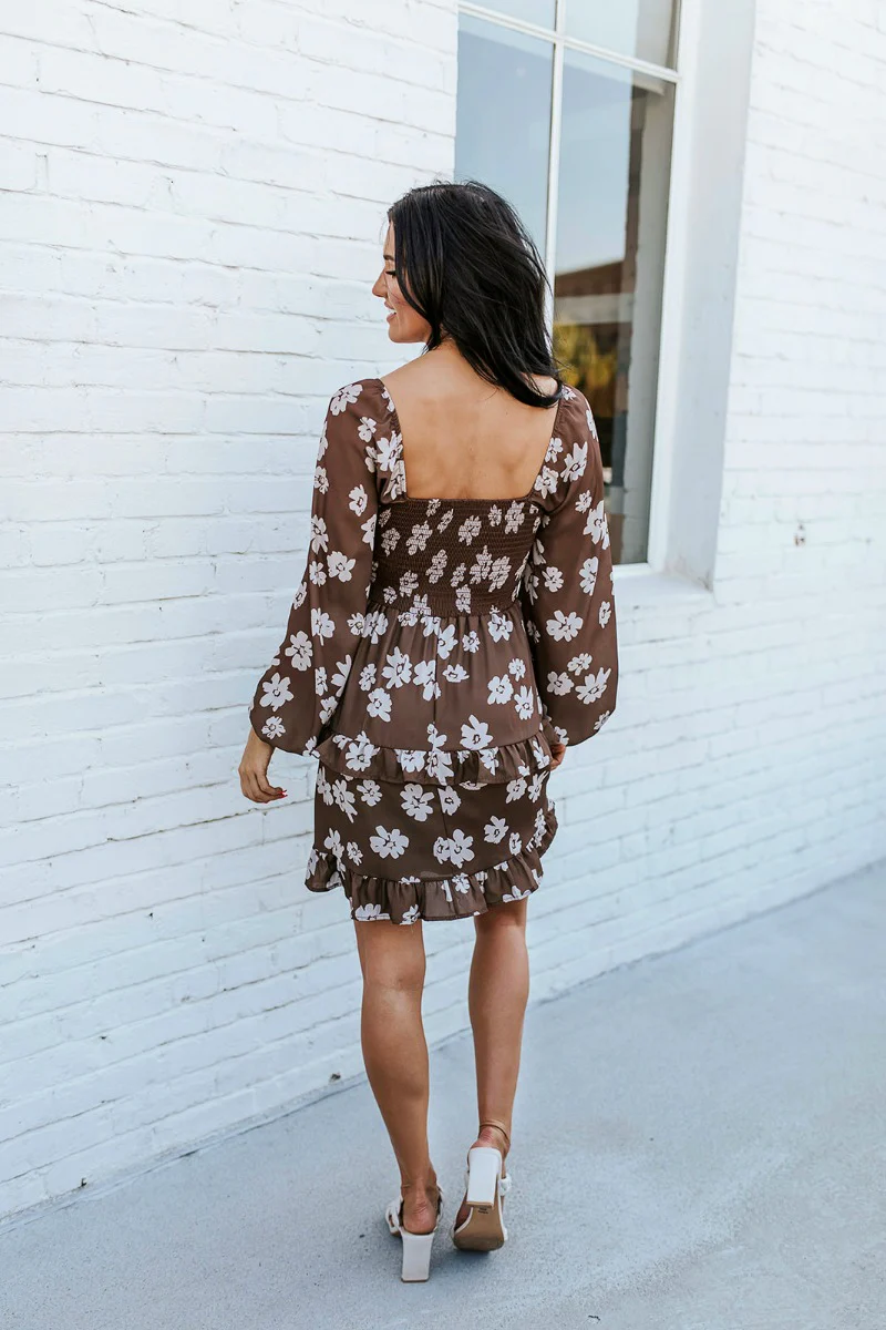 I Like Your Vibe Floral Dress - Image 6
