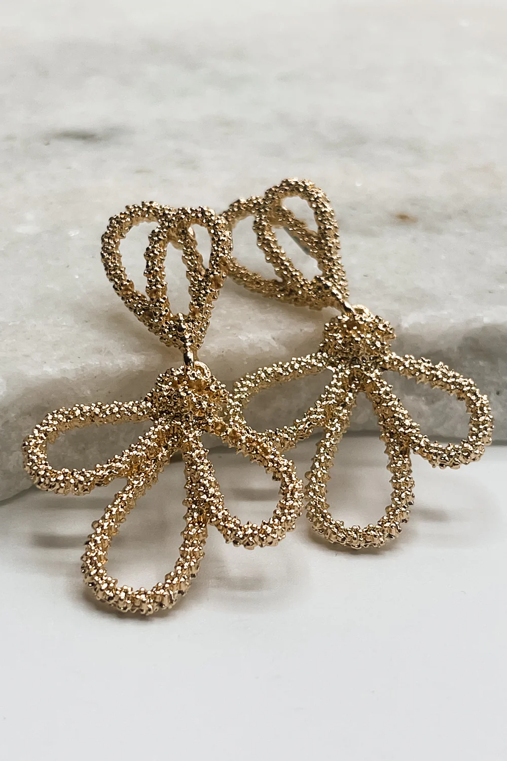Brynn Flower Dangle Earrings