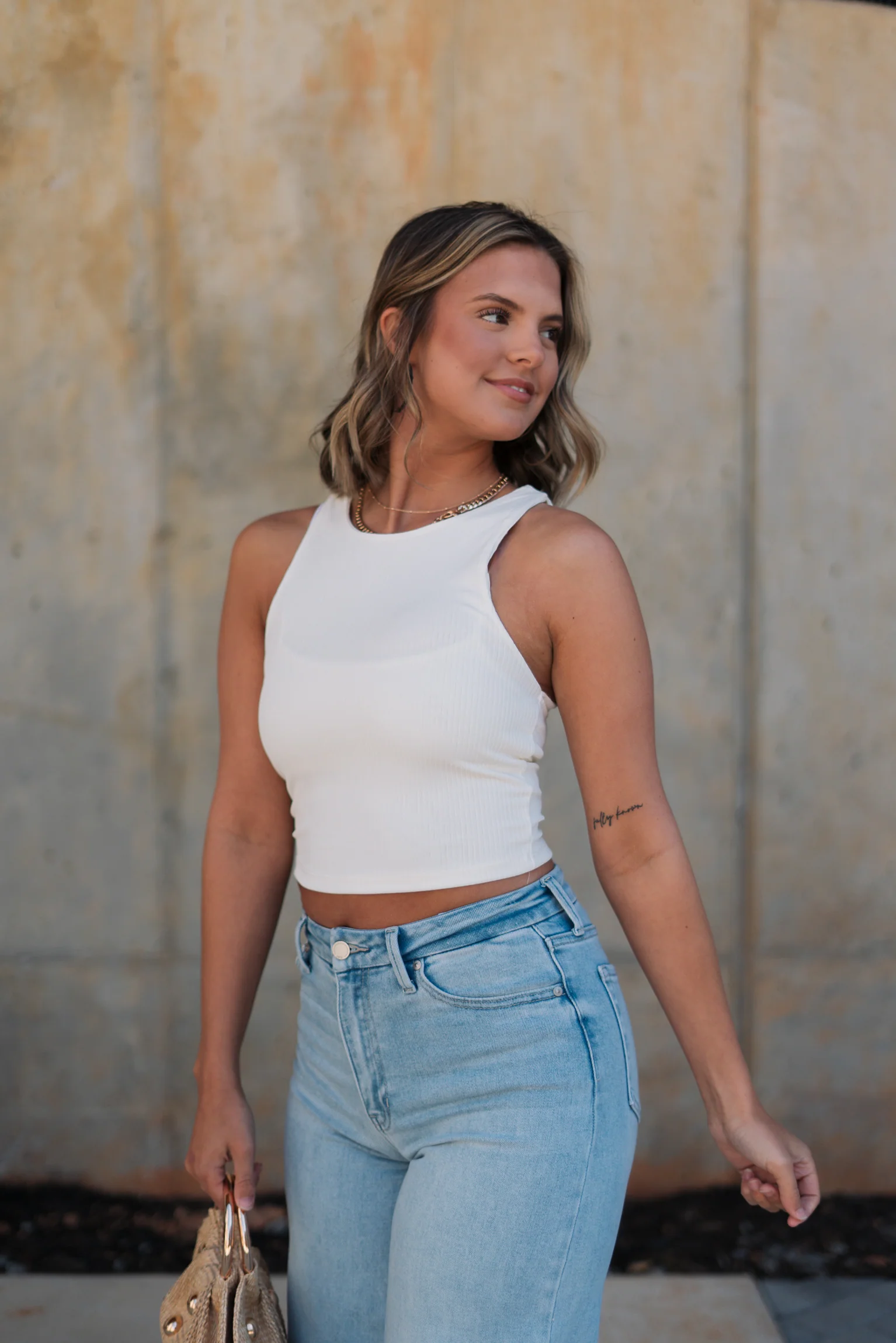 Julie Ribbed Sleeveless Tank - Image 5