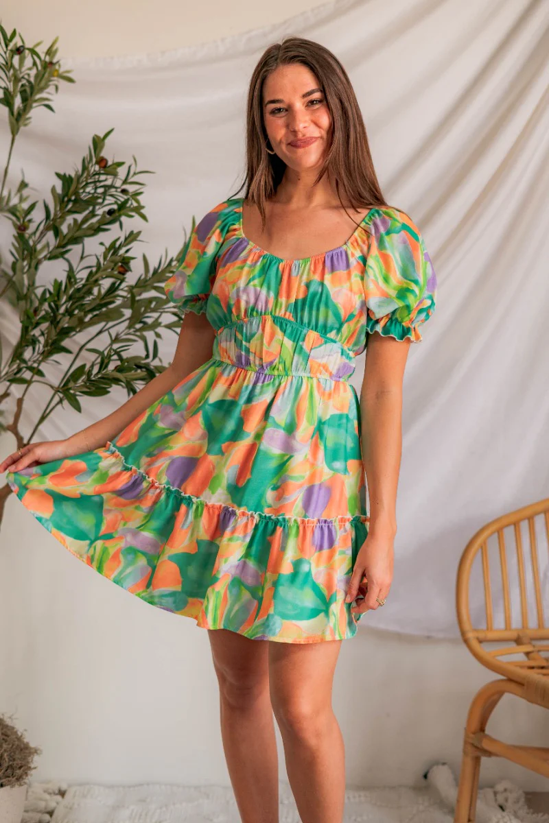 Cabo Floral Mini Dress